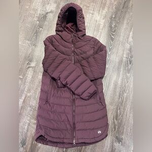 Plum Puffer Jacket